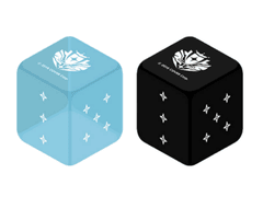 Hololive: Light Blue & Black Dice Set